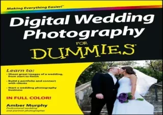Download Digital Wedding Photography For Dummies