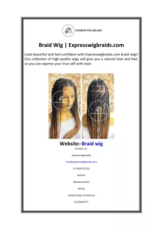 braid wig expresswigbraids com