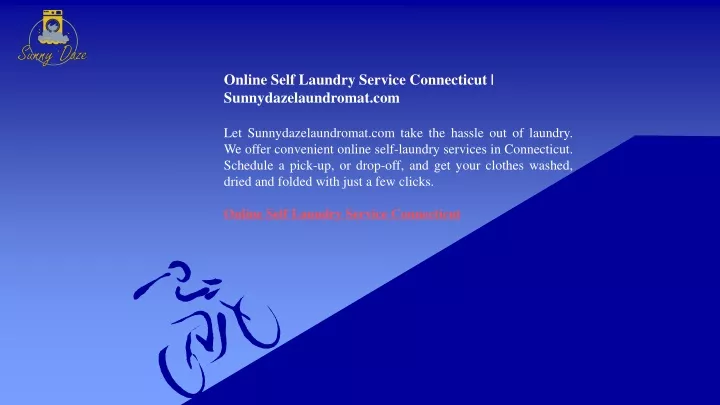 online self laundry service connecticut