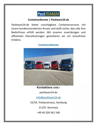 containerdienste packteam24 de