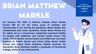 Brian Matthew Markle