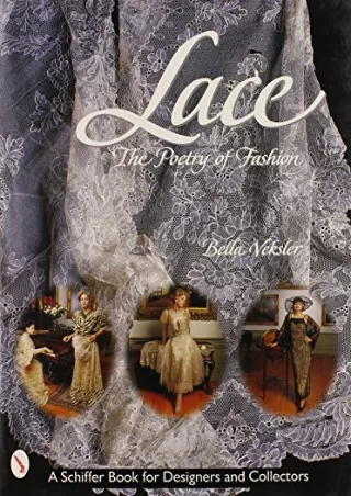 PDF_ Lace: The Poetry of Fashion