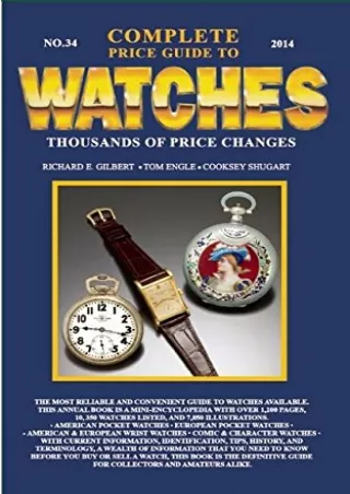 Download Book [PDF] Complete Price Guide to Watches 2014