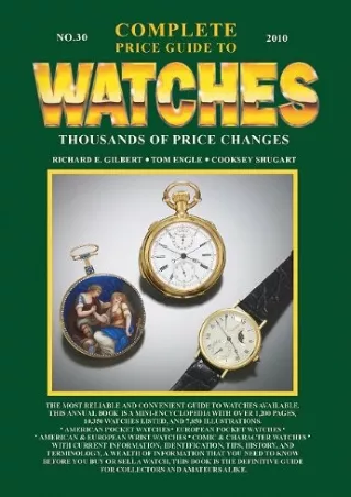 PDF/READ Complete Price Guide to Watches No. 30