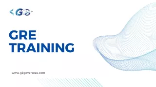 gre training