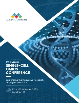 2nd Annual MarketsandMarkets Single Cell-Omics Conference