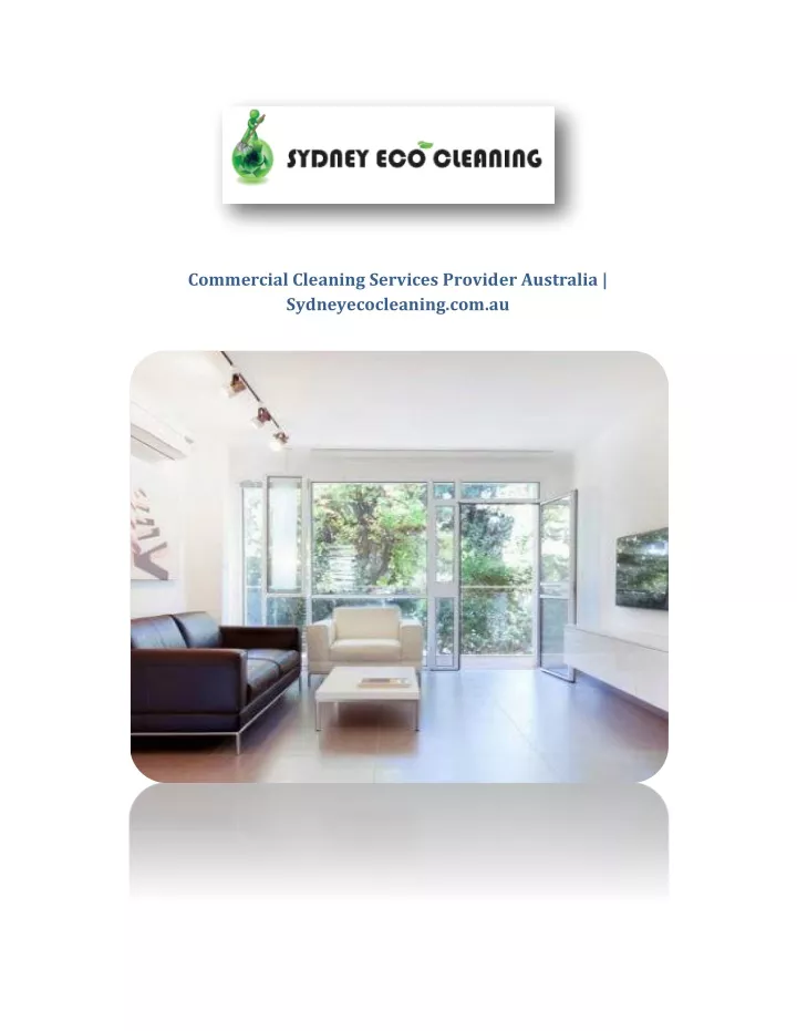 commercial cleaning services provider australia