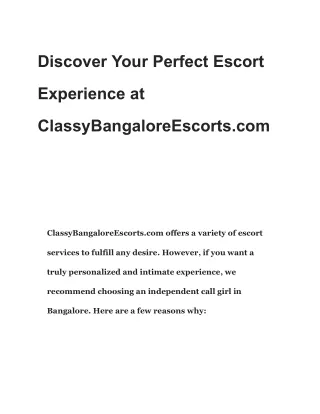 Best Escorts in Bangalore_ Unveiling the Ultimate Pleasure Experience (3)