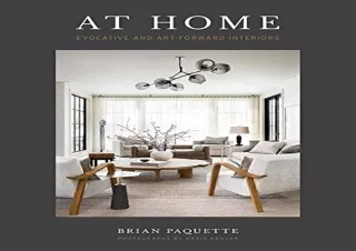 Kindle (online PDF) At Home: Evocative & Art-Forward Interiors