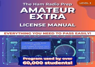 Pdf (read online) The Ham Radio Prep Amateur Extra License Manual