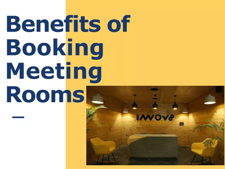 benefits of booking meeting rooms