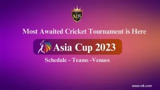 Asia Cup 2023 - Most Awaited Cricket Tournament is Here