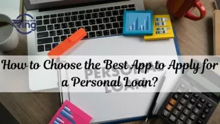 how to choose the best app to apply for a personal loan