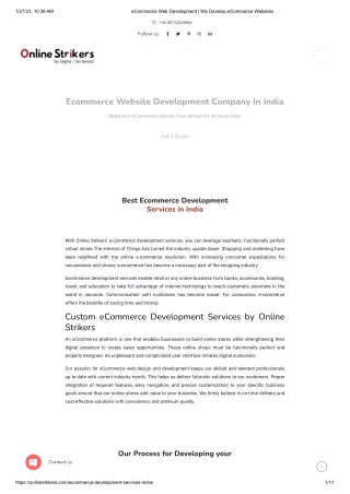 eCommerce Web Development _ We Develop eCommerce Websites