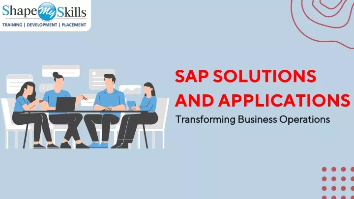 sap solutions and applications