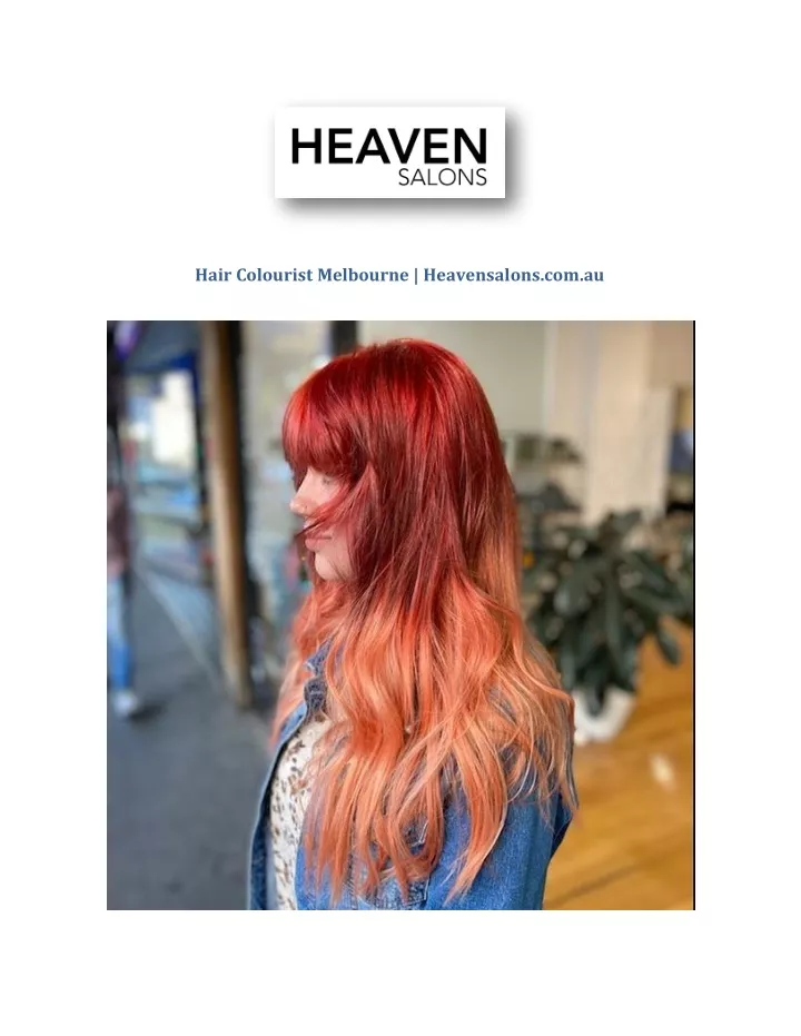 hair colourist melbourne heavensalons com au