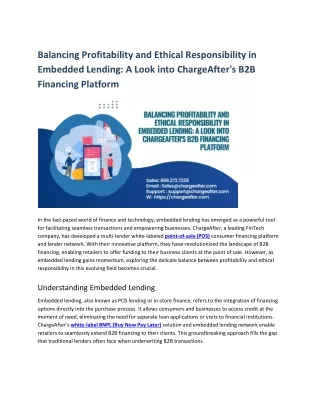 balancing profitability and ethical