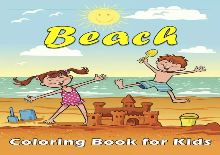 download beach coloring book for kids ages