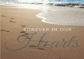 PDF read online Beach Sunset Funeral Guest Book Celebration of Life Memorial Con