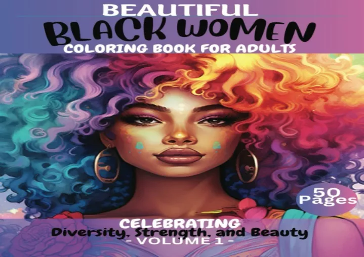pdf read online beautiful black women coloring