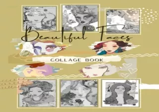 Download Beautiful Faces Collage Book Collage Paper for Arts and Crafts full