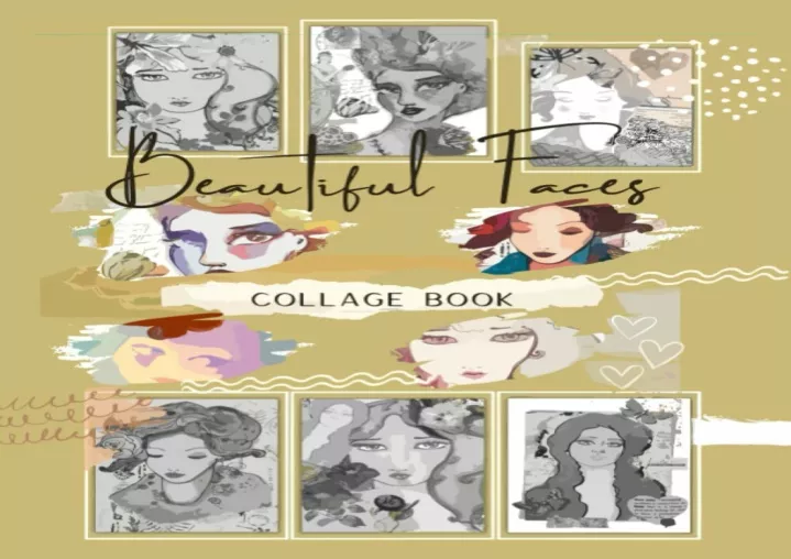 download beautiful faces collage book collage