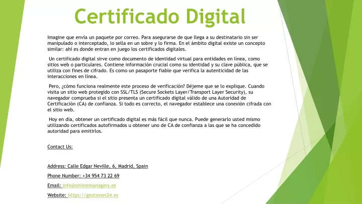 certificado digital