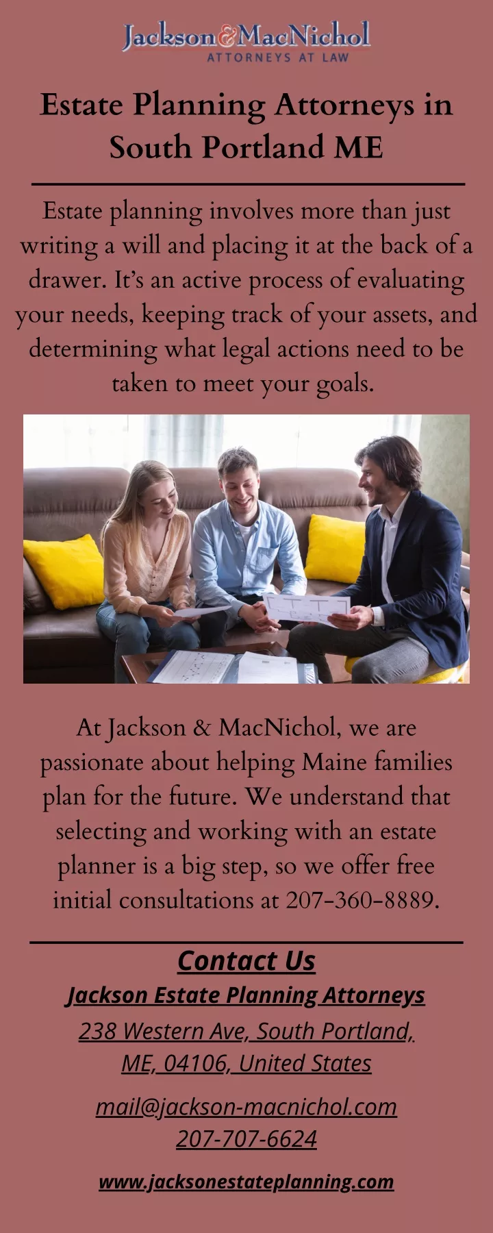 estate planning attorneys in south portland me