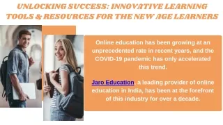 unlocking success innovative learning tools