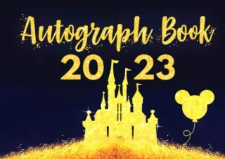 PDF read online Autograph Book 2023 For kids Capture Character Signatures from Theme Park Adventures full