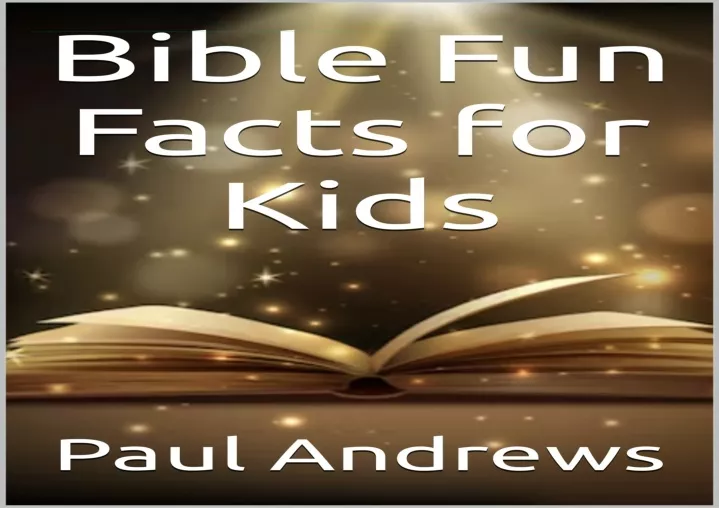 kindle online pdf bible fun facts for kids