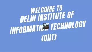 Top-notch computer Institute