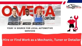 Automotive Service Technicians and Mechanics - Omega Car Care