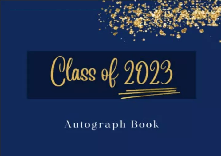 download autograph book for graduation class