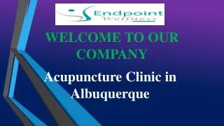 Acupuncture Clinic in Albuquerque At Endpoint Wellness