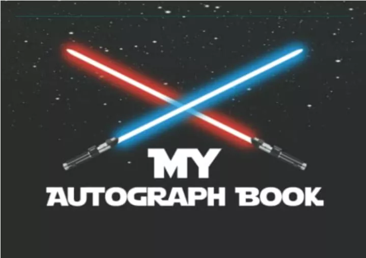ebook download autograph book for kids to collect