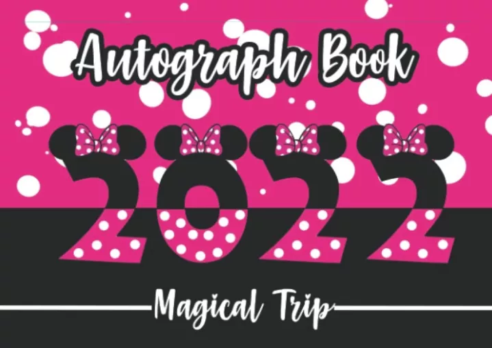 download autograph book year 2022 magical trip