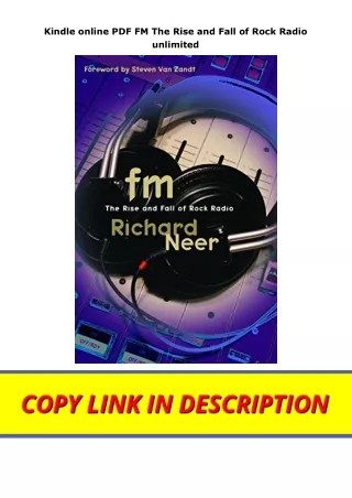 Kindle online PDF FM The Rise and Fall of Rock Radio unlimited