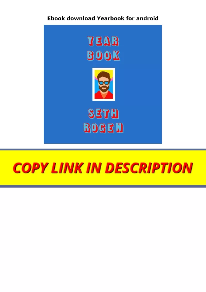 ebook download yearbook for android