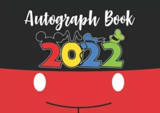 PDF read online Autograph Book Character Signature and Memory Book Trips to Adventure Theme Parks and Magical Lands from