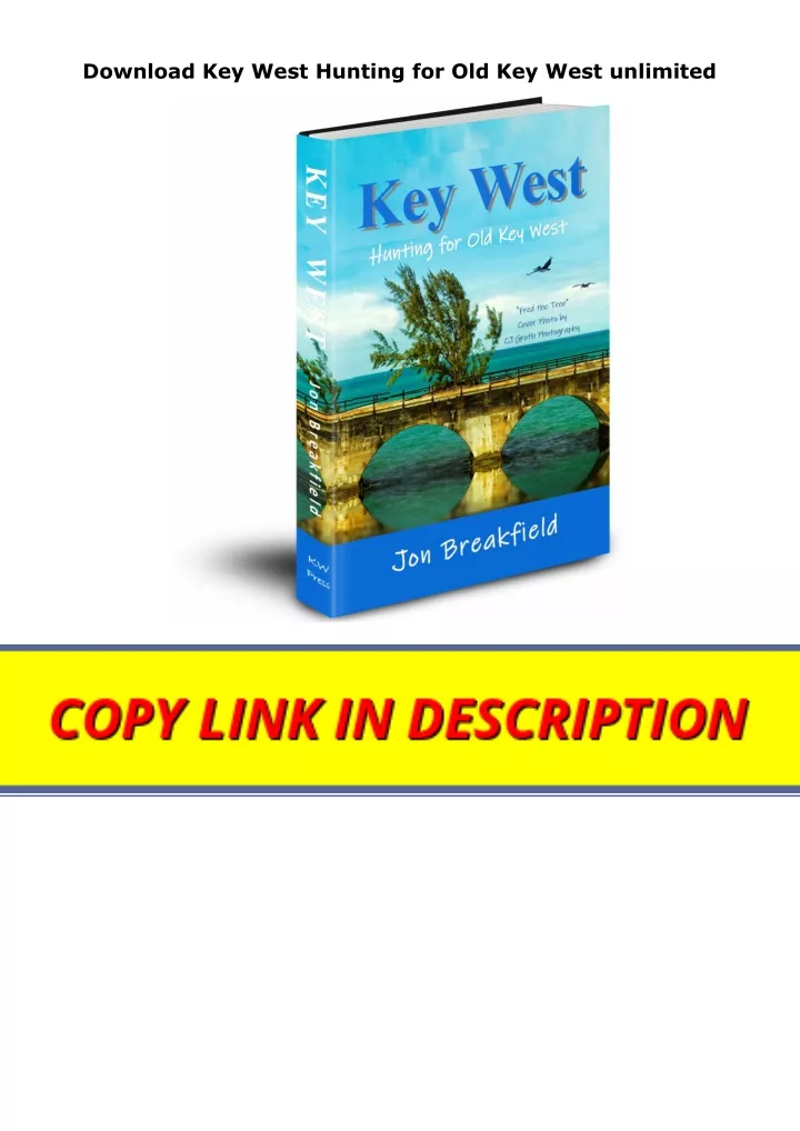 download key west hunting for old key west
