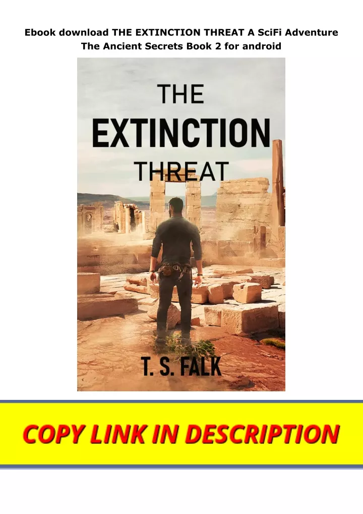 ebook download the extinction threat a scifi