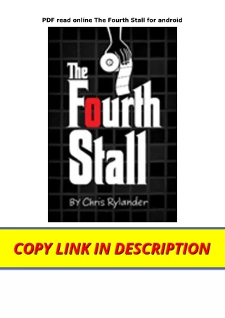PDF read online The Fourth Stall for android