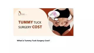 What is Tummy Tuck Surgery Cost in India