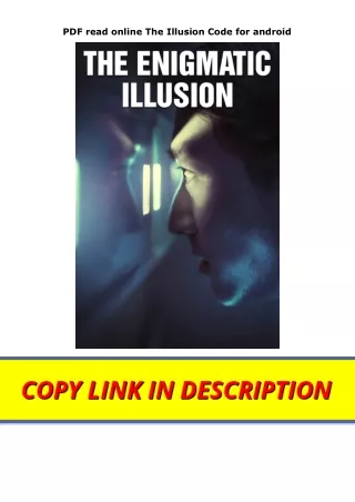 PDF read online The Illusion Code for android