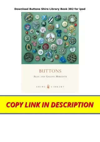 Download Buttons Shire Library Book 382 for ipad