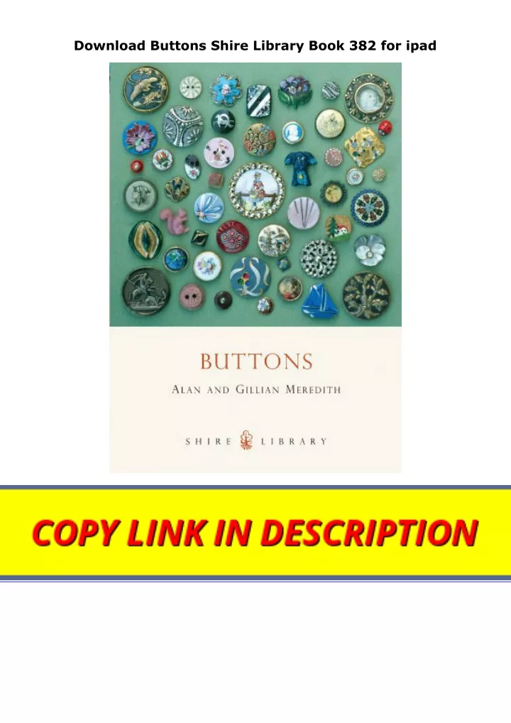 download buttons shire library book 382 for ipad