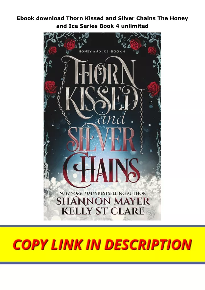 ebook download thorn kissed and silver chains
