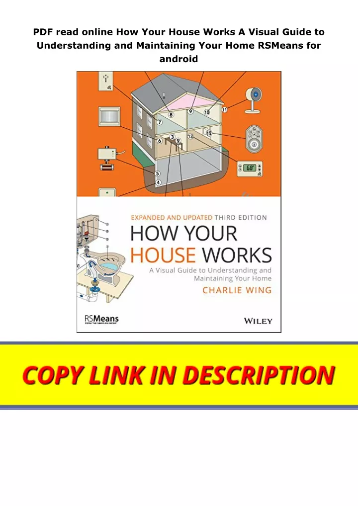 pdf read online how your house works a visual