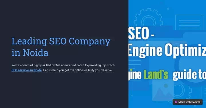 leading seo company in noida